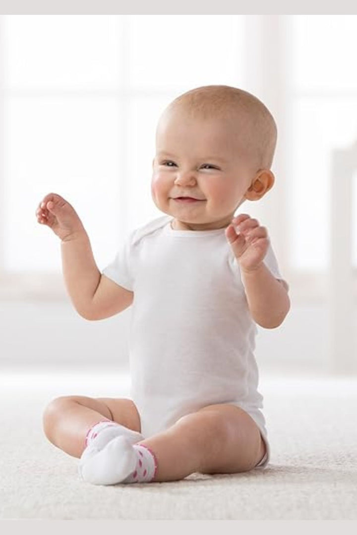 Numu Kısa Kollu Pamuklu Kız ve Erkek Bebek Body