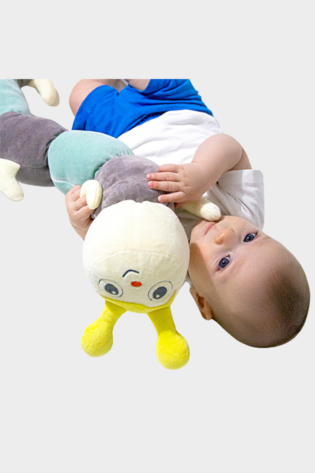 Eğlenceli Peluş Tırtıl Yastık - Uyku Arkadaşı - Bebek ve Çocuklar İçin