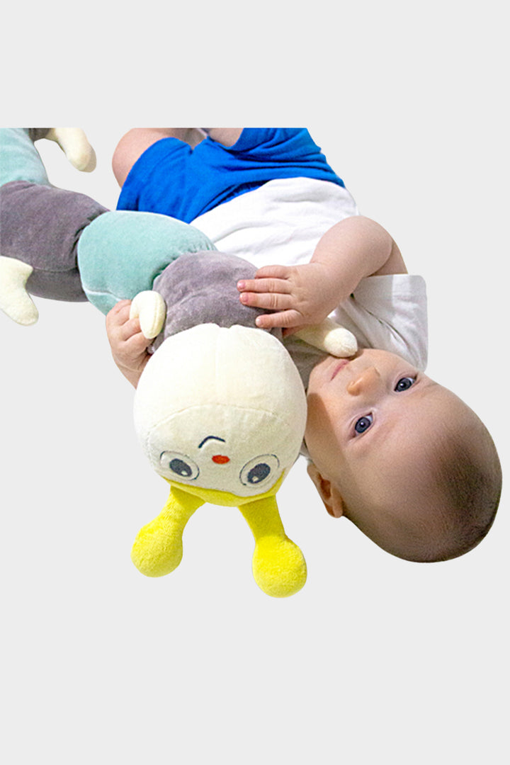 Eğlenceli Peluş Tırtıl Yastık - Uyku Arkadaşı - Bebek ve Çocuklar İçin