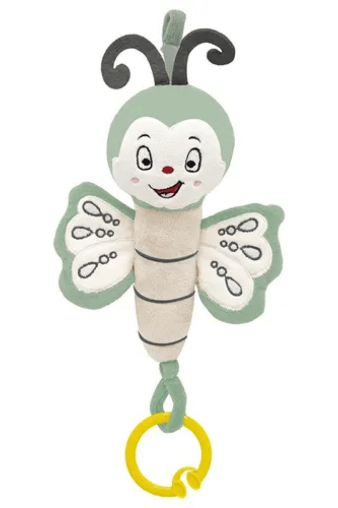 Renkli Kelebek Bebek Oyuncağı – Yumuşak ve Eğlenceli Aktivite Arkadaşı (3 Ay+)