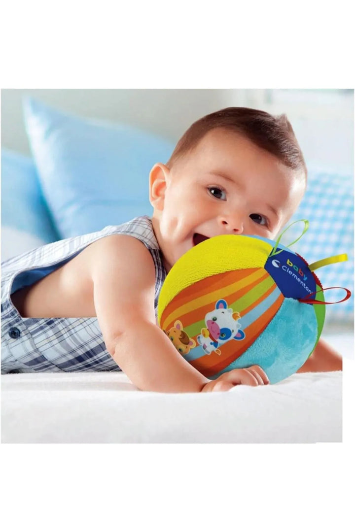 Hayvan Dostları Müzikli Aktivite Topu - Bebekler İçin Eğitici ve Eğlenceli