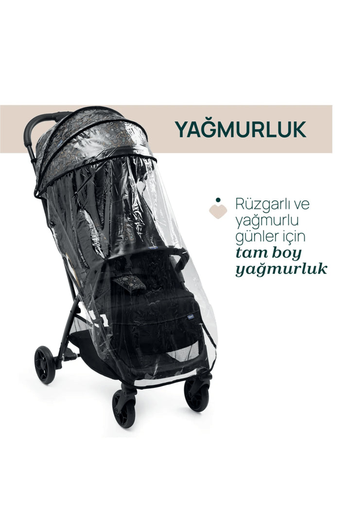 Chicco Glee Bebek Arabası Playful Black