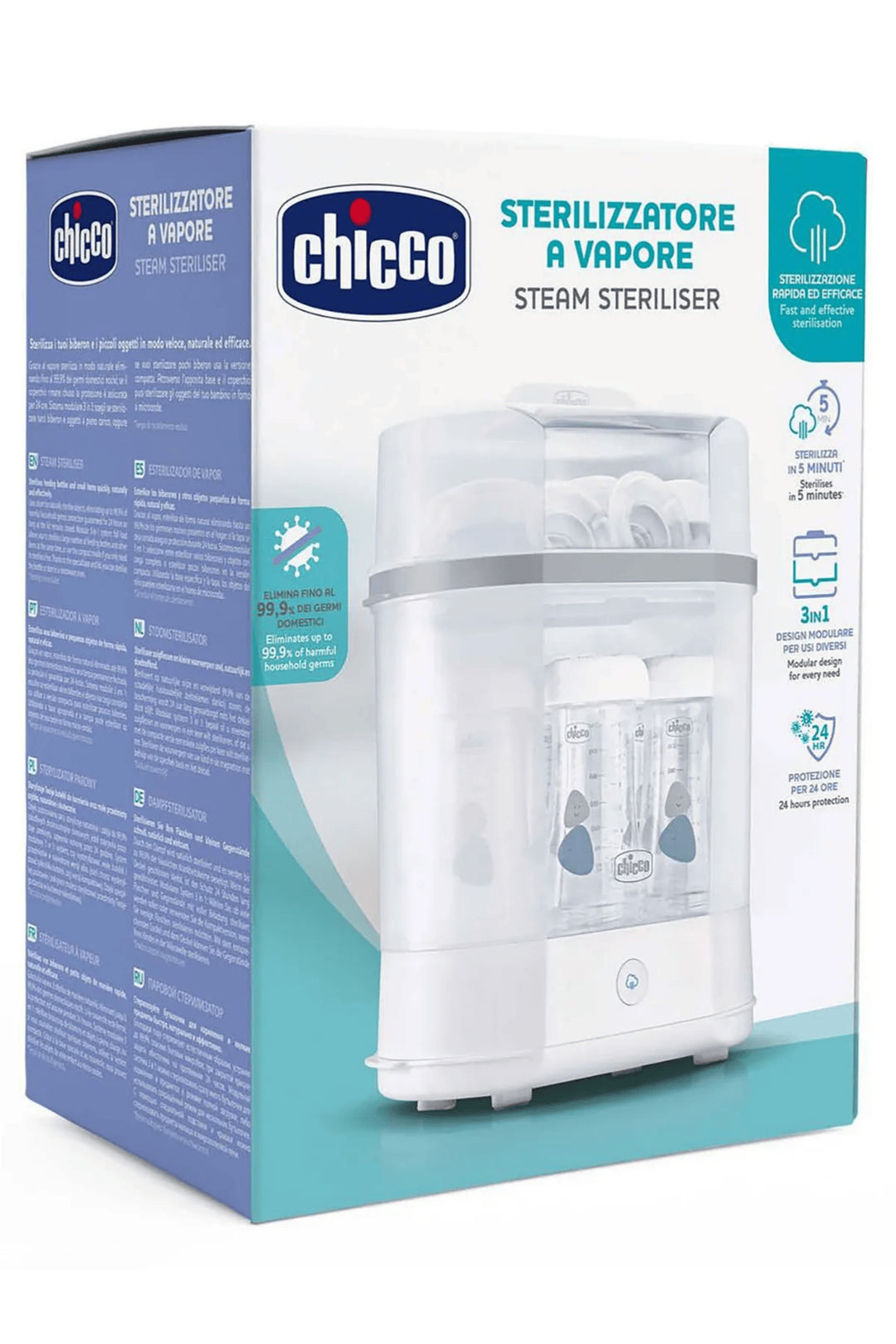 Chicco Buharlı Sterilizatör – Hızlı ve Etkili Sterilizasyon