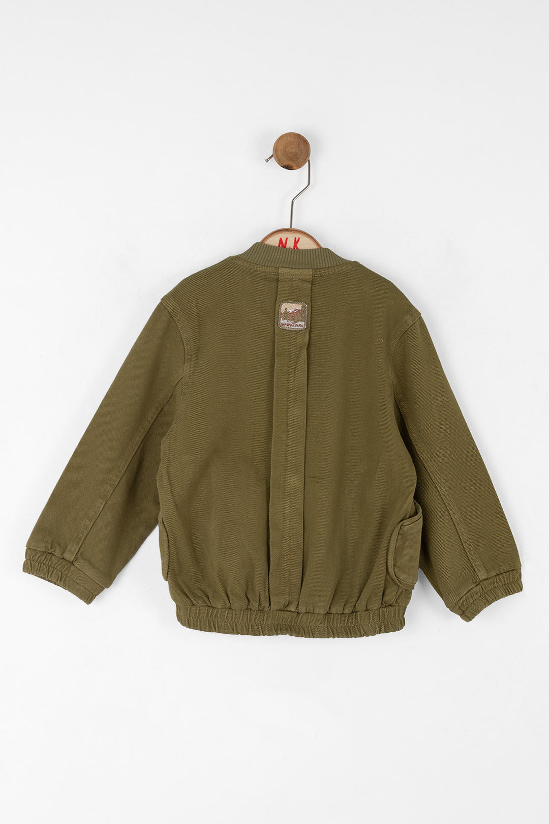 Rahat ve Şık Elastik Bel Düğmeli Kapama ve Geniş Cep Detayları Erkek Çocuk Ceket