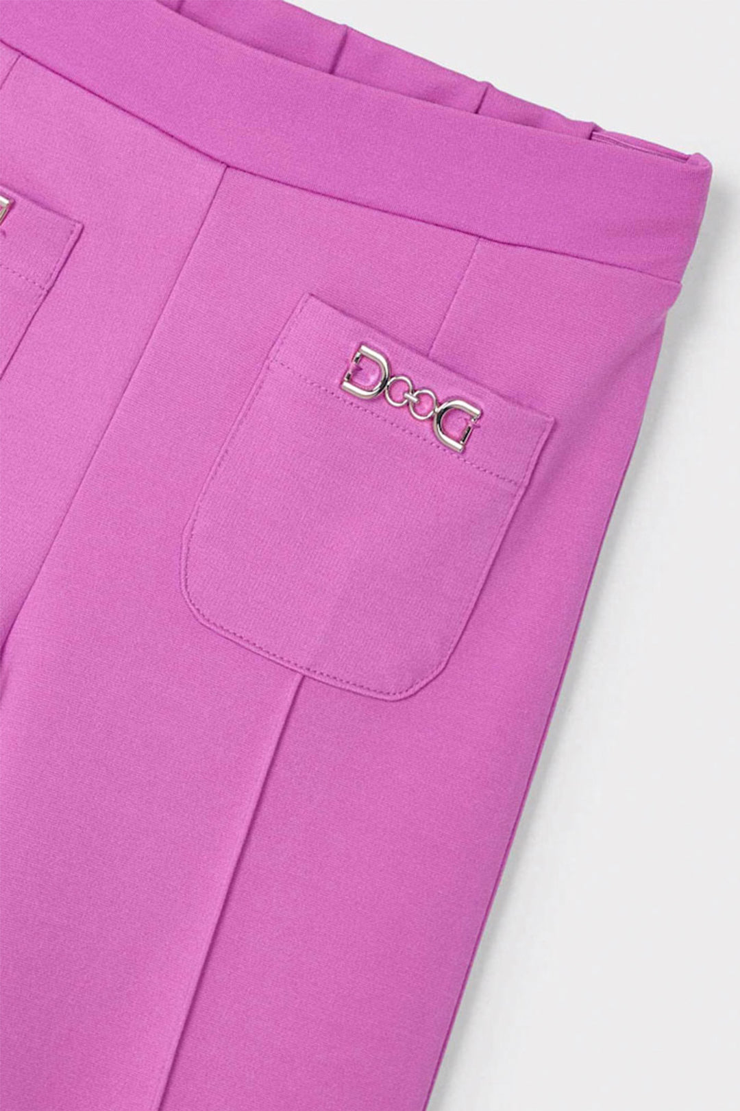 Yüksek Bel Geniş Paça Cepli Rahat Esnek  Günlük ve Özel Gün Bayramlık Kız Çocuk Pantolon