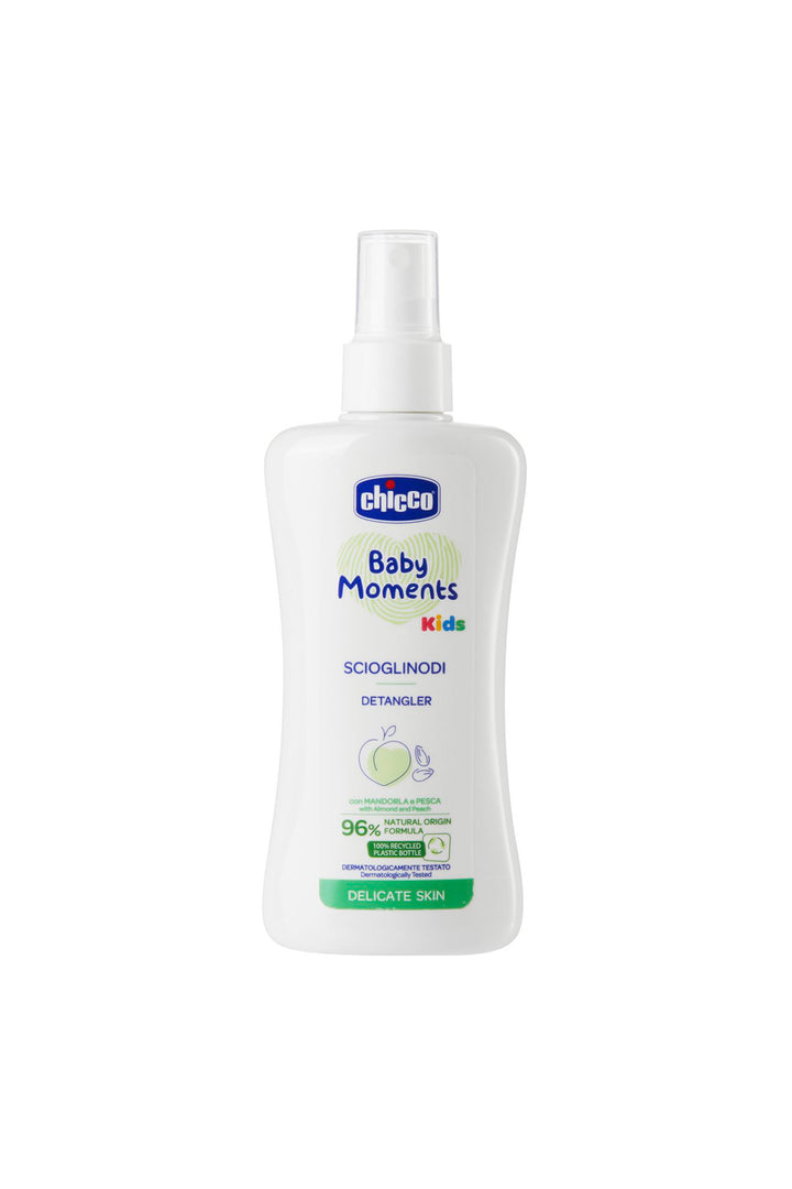 Chicco Baby Moments Kids 200 ml Hassas Ciltlere Uygun Doğal Kolay Tarama Saç Açıcı Sprey