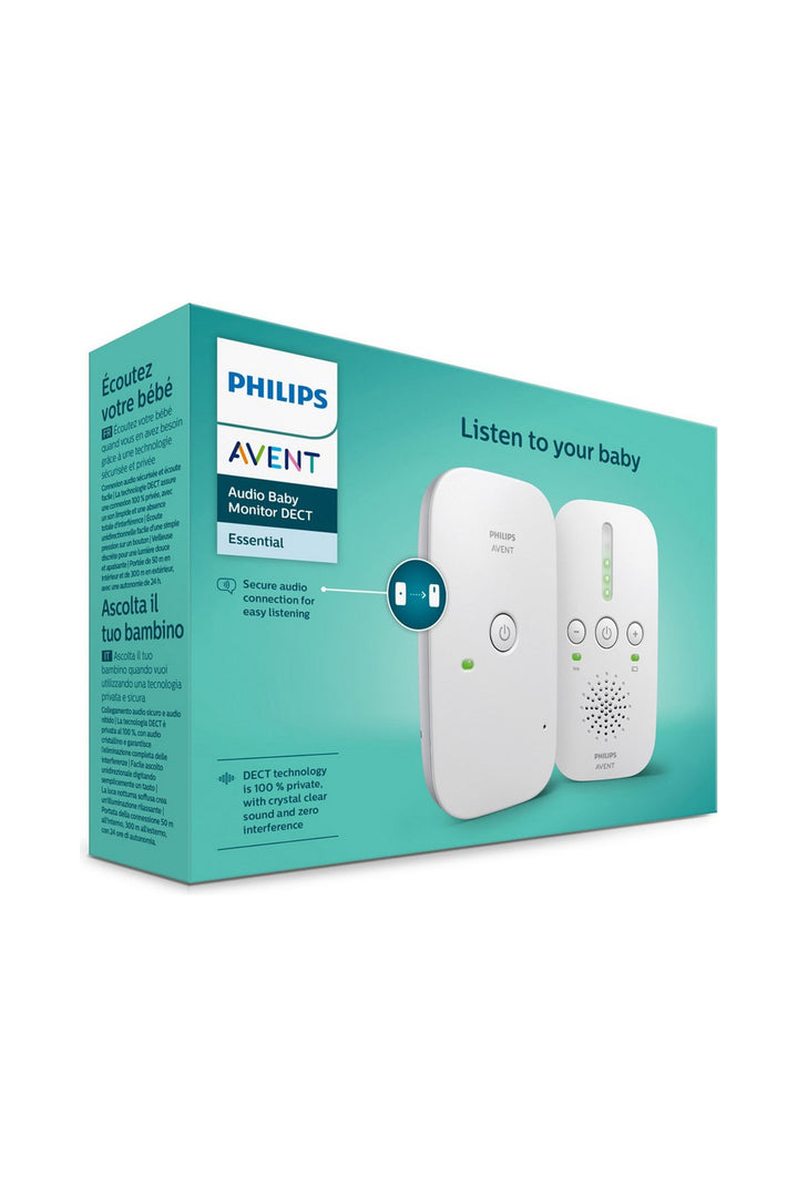 Philips Avent DECT Teknolojili Crystal Clear Ses Aktarımı Güvenli Bağlantı Sesli Telsiz
