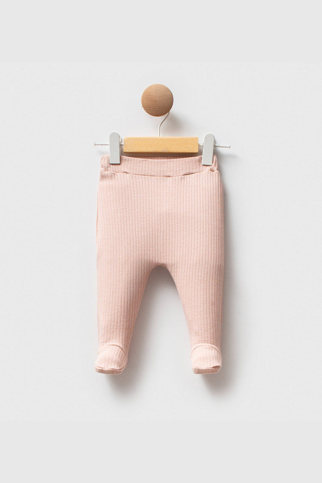 Pamuklu Sevimli Tavşan Desenli Fitilli Beli Lastikli Soft Touch 2’li Patikli Kız Bebek Alt