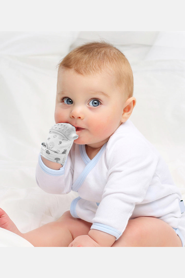 Babyjem Diş Kaşıyıcılı Eldiven Kirpi Desenli Aksesuar