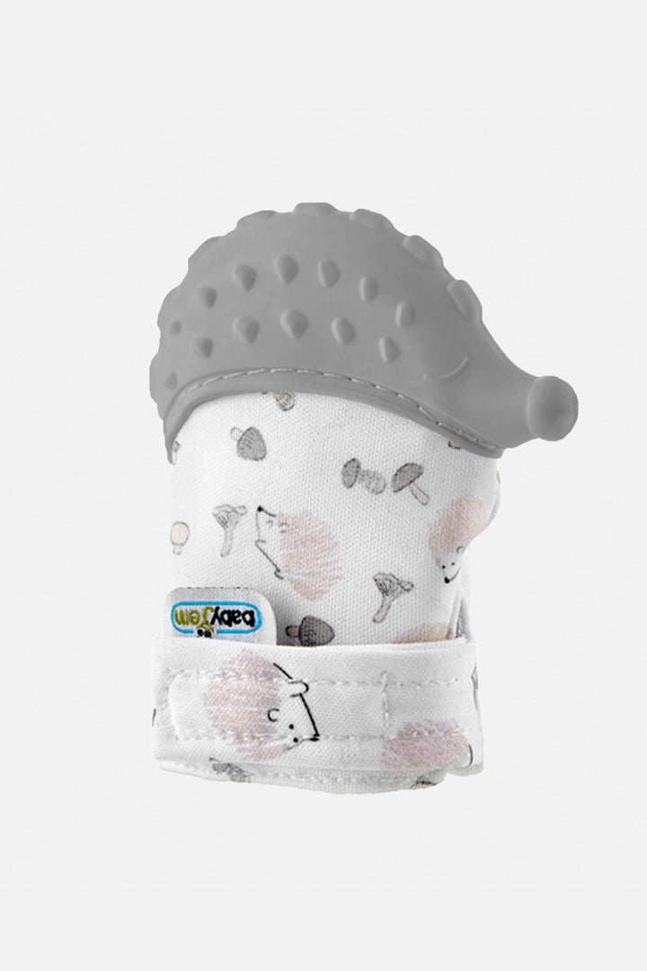 Babyjem Diş Kaşıyıcılı Eldiven Kirpi Desenli Aksesuar