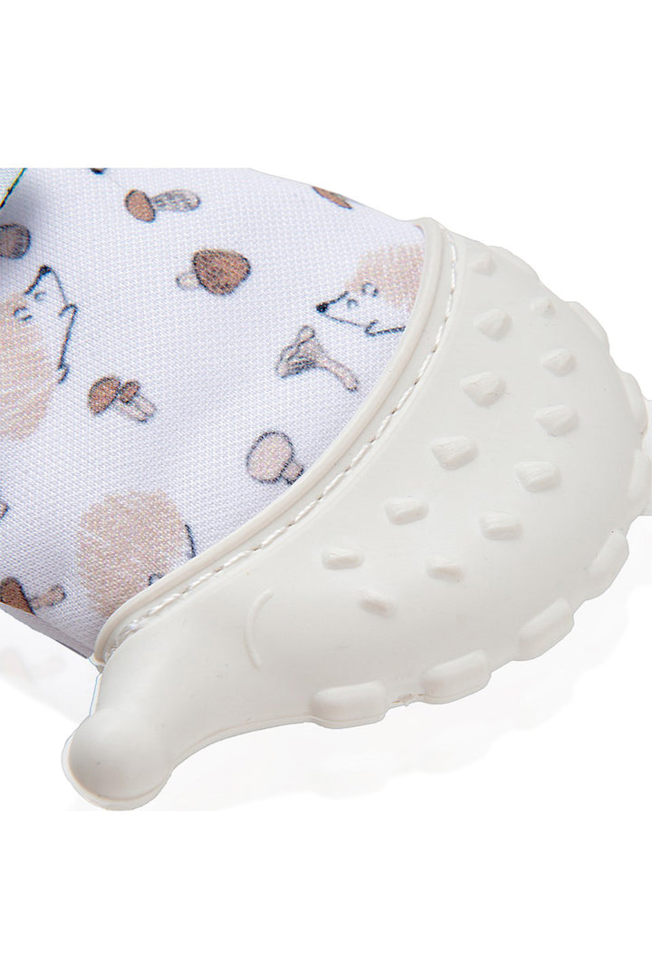 Babyjem Diş Kaşıyıcılı Eldiven Kirpi Desenli Aksesuar