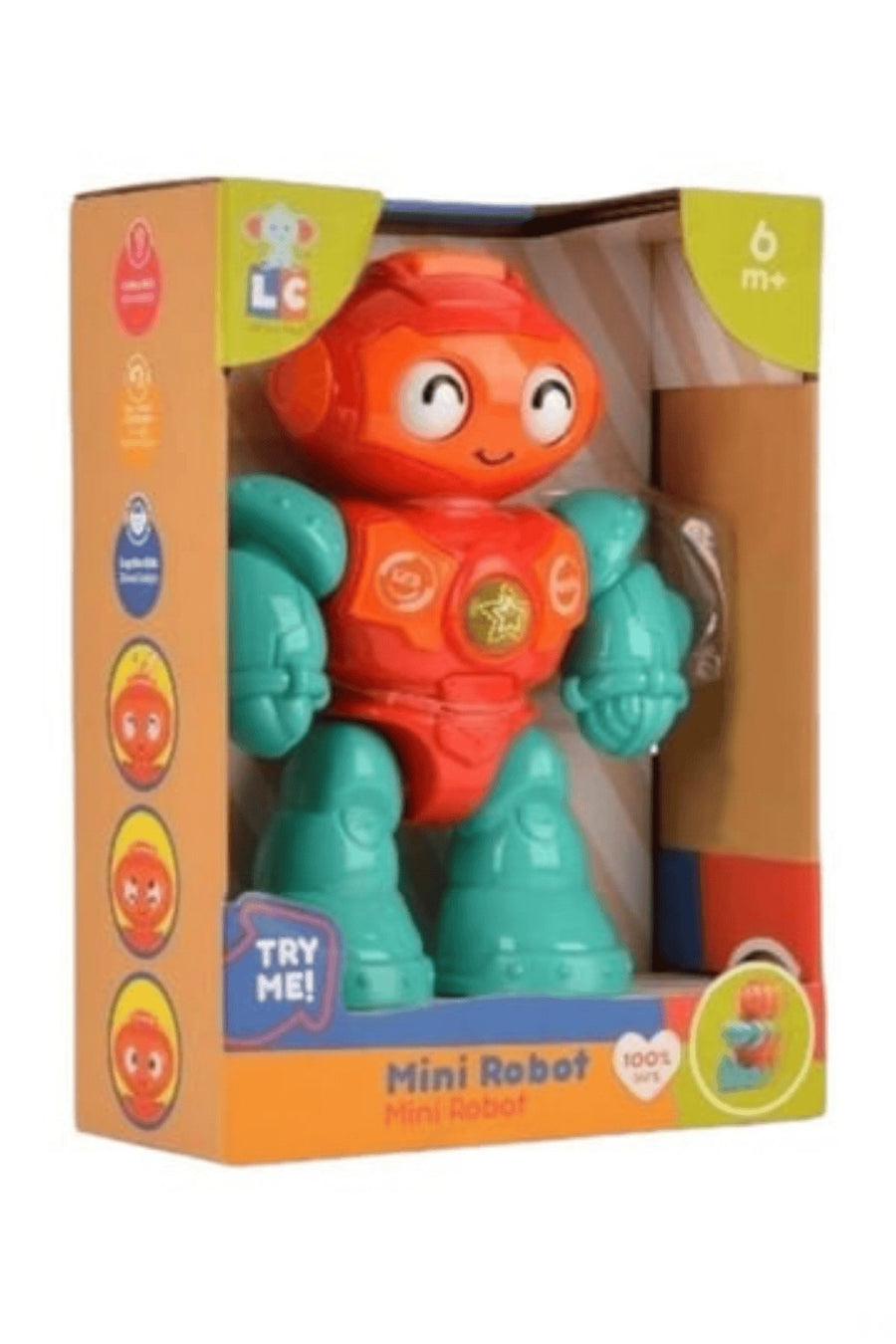 Sevimli Mini Robot – Eğlenceli ve Eğitici Işıklı Oyuncak
