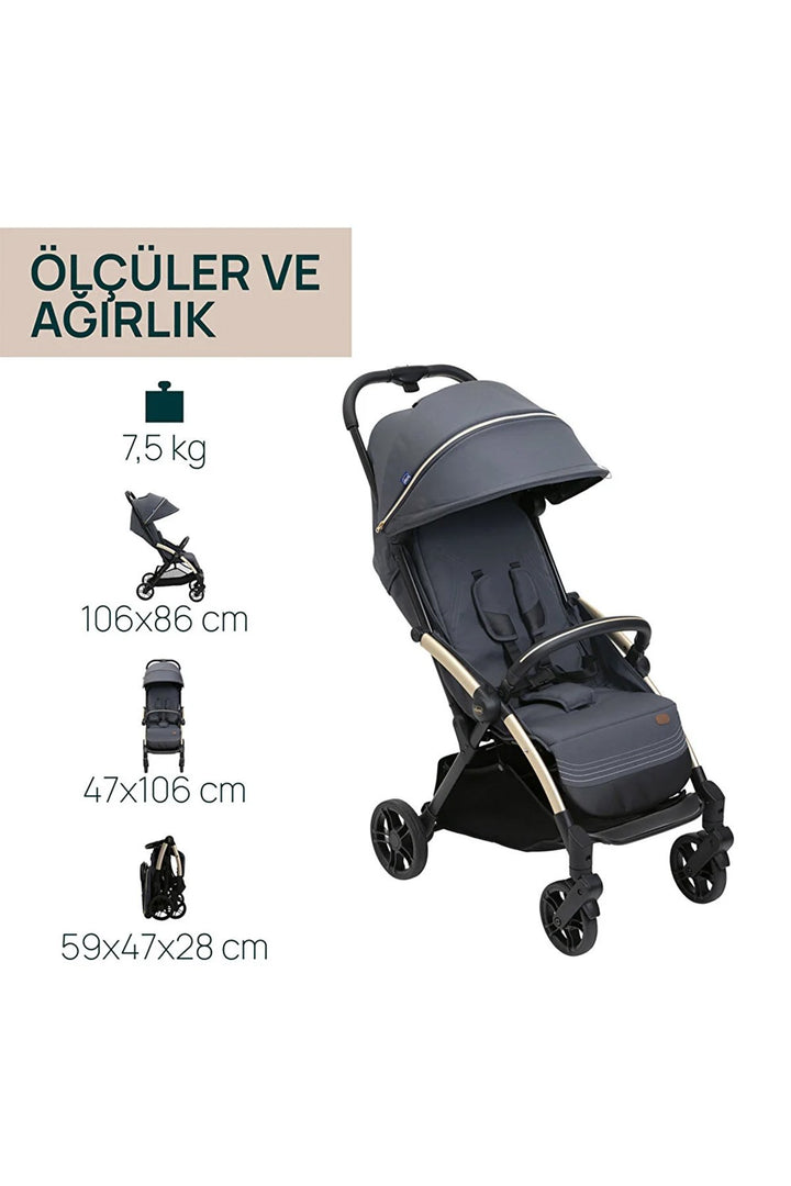 Goody XPlus Travel Set Bebek Arabası Kory Oto Koltuğu Ana Kucağı Adaptörü Doğumdan İtibaren Kullanım