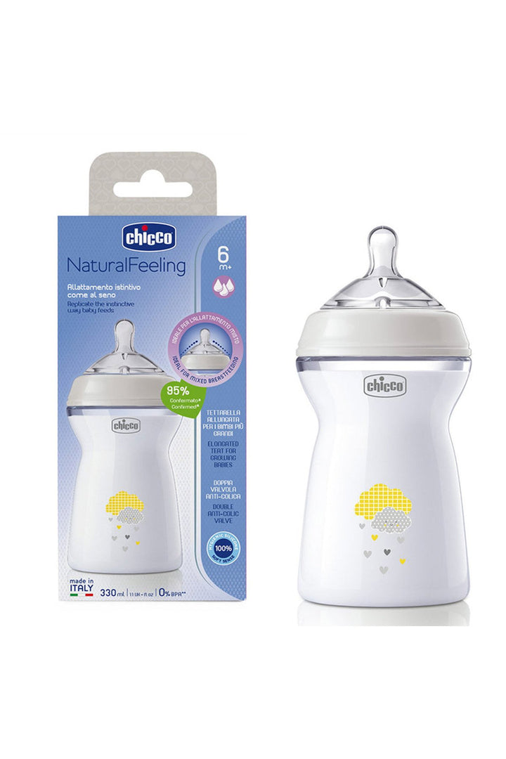 CHİCCO NATURALFEELING PP BİBERON 6 AY+ 330 ML