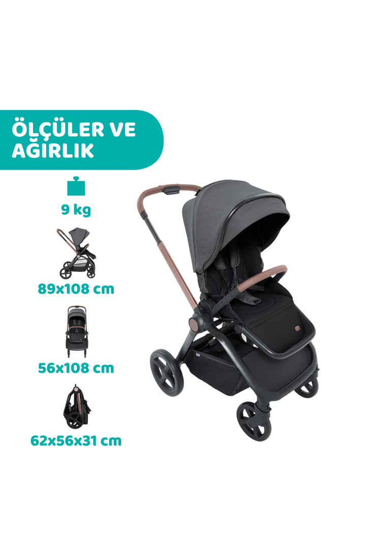 Chicco Mysa Bebek Arabası Amber Glow
