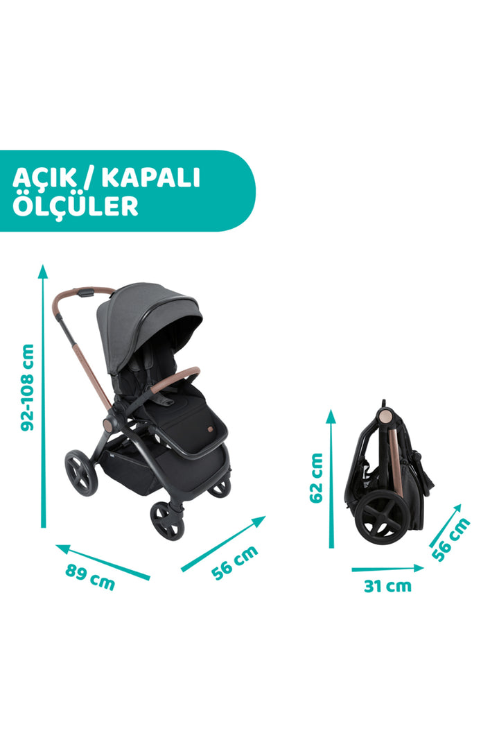 Chicco Mysa Bebek Arabası Amber Glow