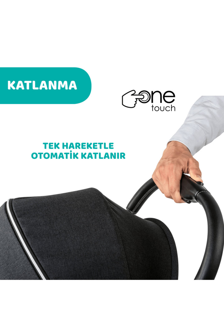 Chicco Goody Plus Bebek Arabası Graphite