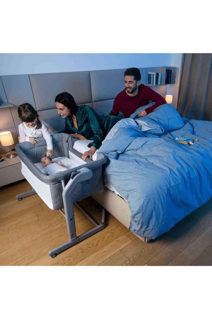 Chicco Next2me Magic Evo Dark Grey Anne Yanı Beşik