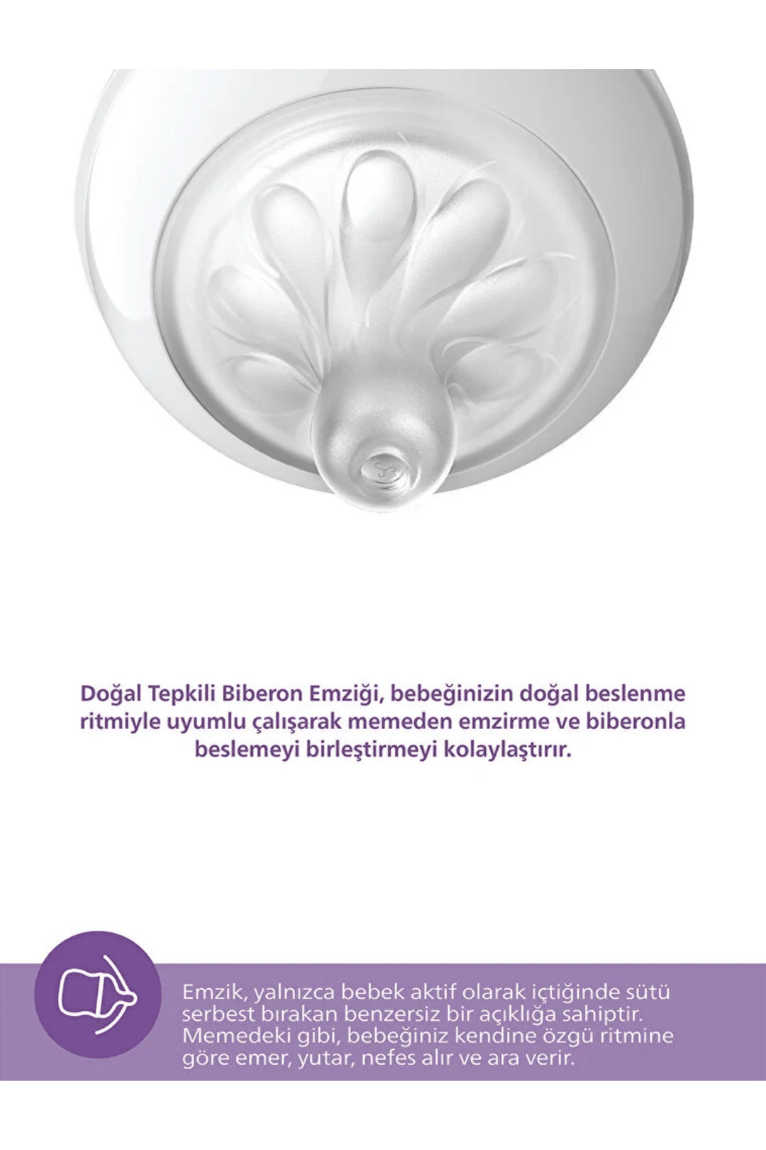 Philips Avent Natural Response PP Biberon 125 ml