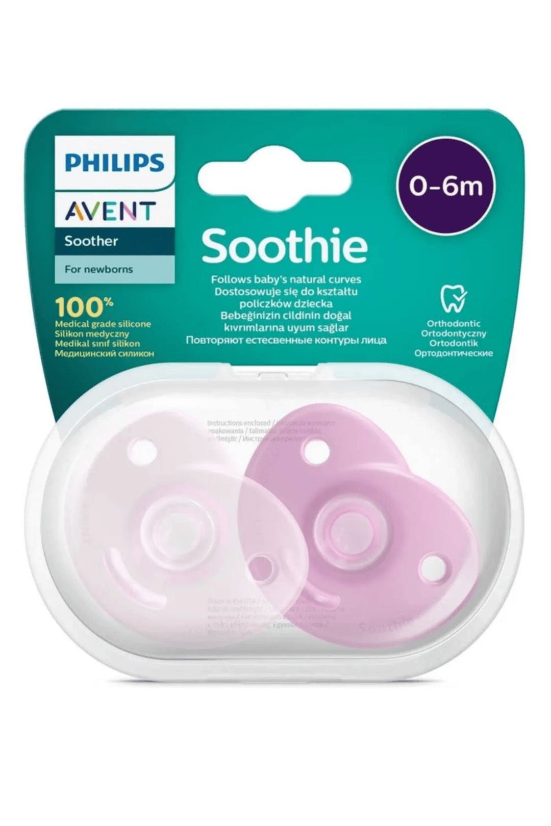 Philips Avent Soothie Yeni Doğan Emziği 0-6 Ay
