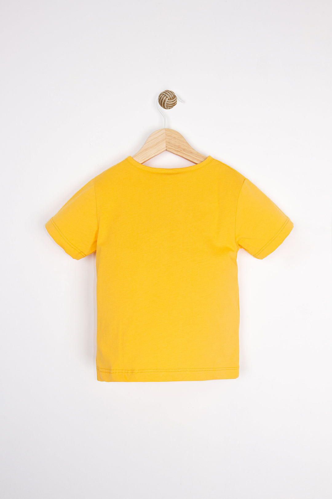 Kaplan Baskılı Kısa Kollu Yuvarlak Yaka Yarım Patlı Düğmeli Rahat Erkek Çocuk T-shirt