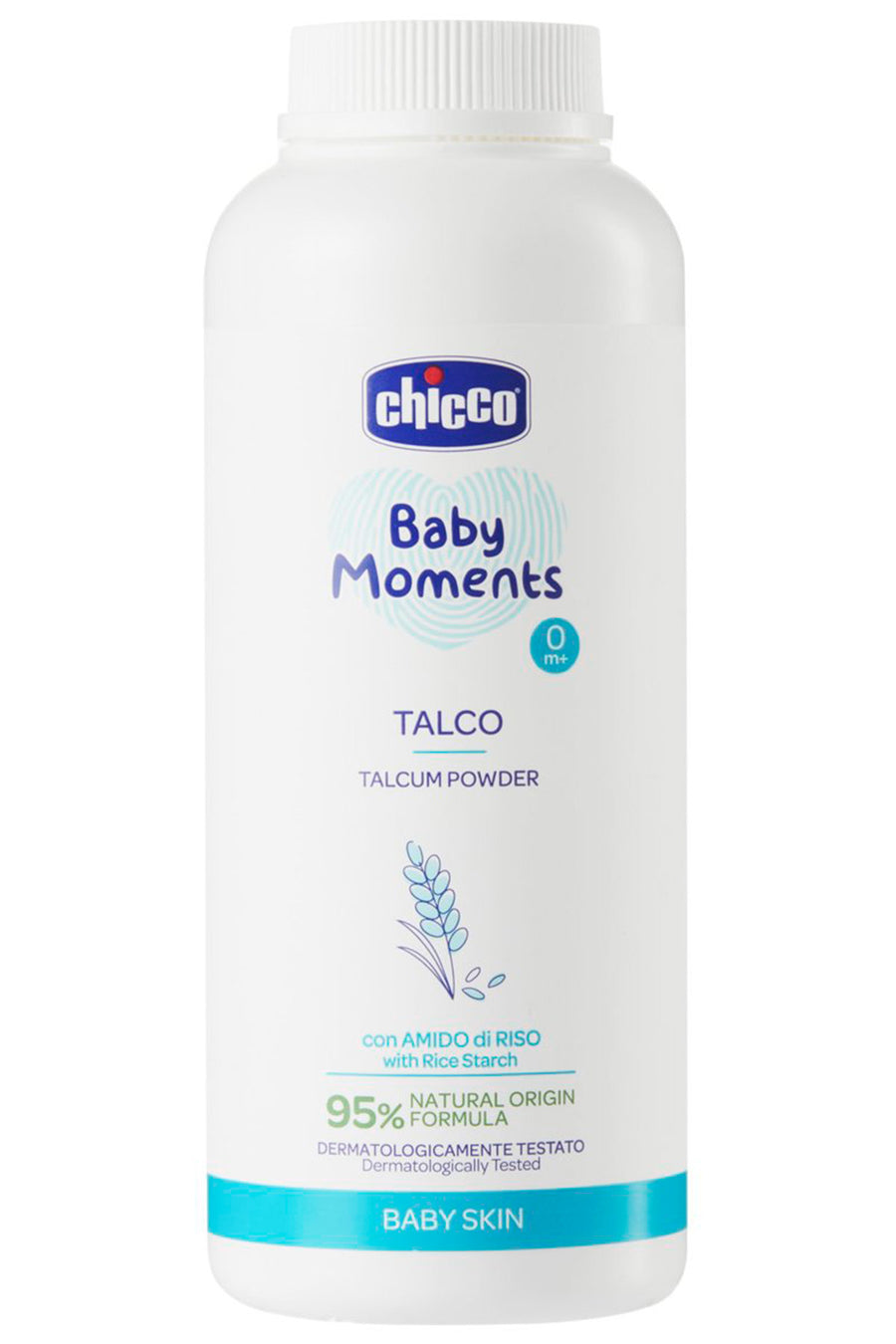 Chicco Baby Moments Talk 150 g %95 Doğal Kökenli Dermatolojik Olarak Onaylanmış Pudra