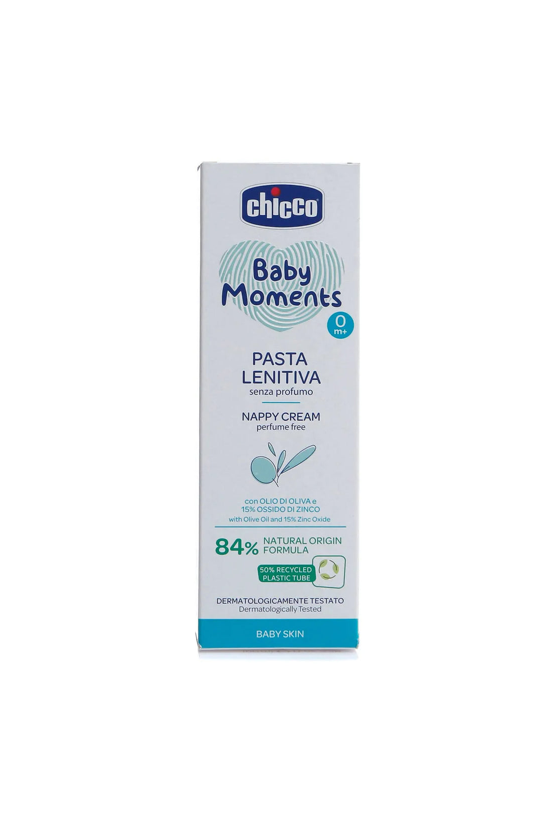 Chicco Baby Moments 100 ml %84 Doğal Zeytinyağı ve Çinko Oksit İçerikli Pişik Krem
