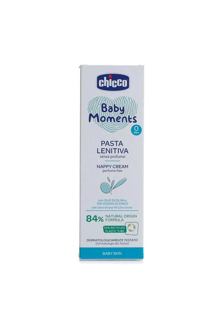 Chicco Baby Moments 100 ml %84 Doğal Zeytinyağı ve Çinko Oksit İçerikli Pişik Krem