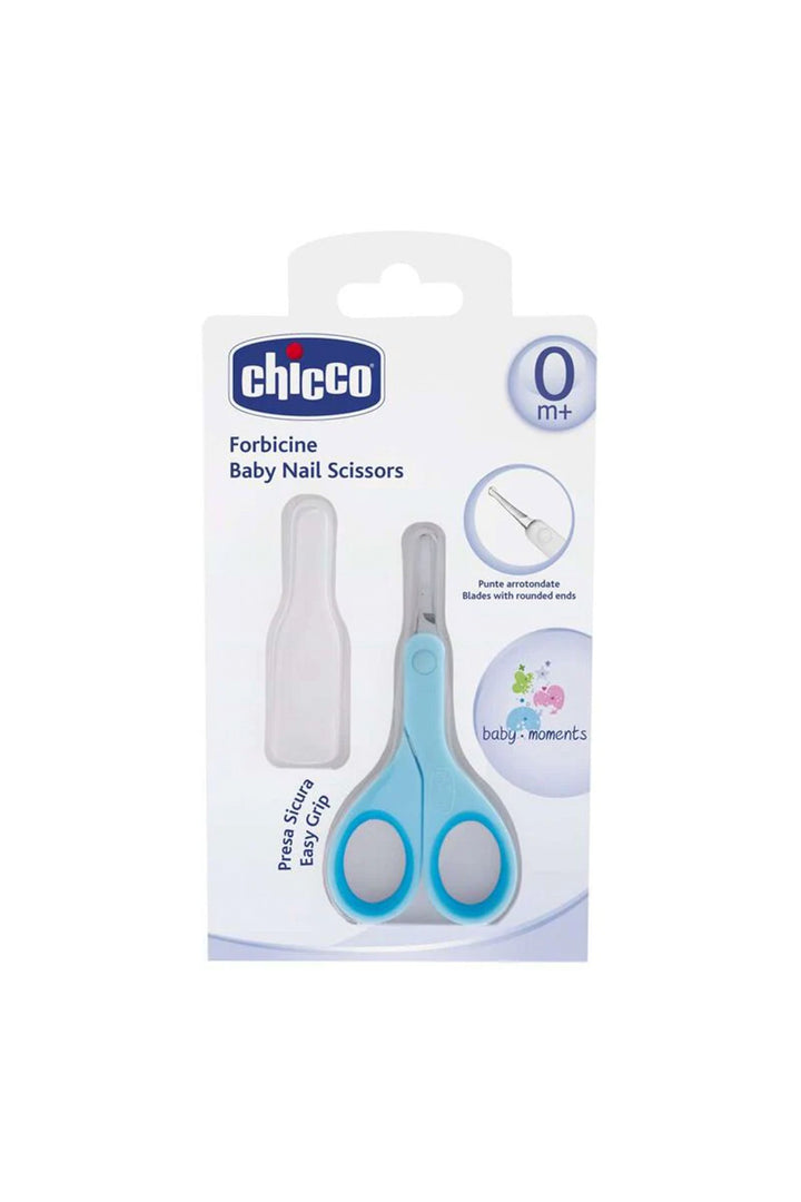 Chicco Yuvarlak Uçlu Güvenli 0 Ay+ Koruma Kapaklı Bebek Tırnak Makası