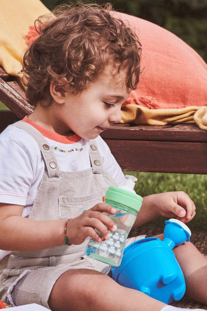 Chicco Push Pull Cup 18 Ay+ 150 ml Yumuşak Uçlu Akıtmaz Kapaklı Desenli Bardak