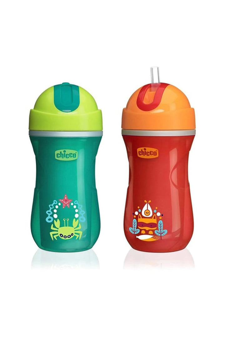 Chicco 14 Ay+ Sport 266 ml Çift Duvarlı Isıya Dayanıklı BPA İçermez Akıtmaz Uçlu Bardak