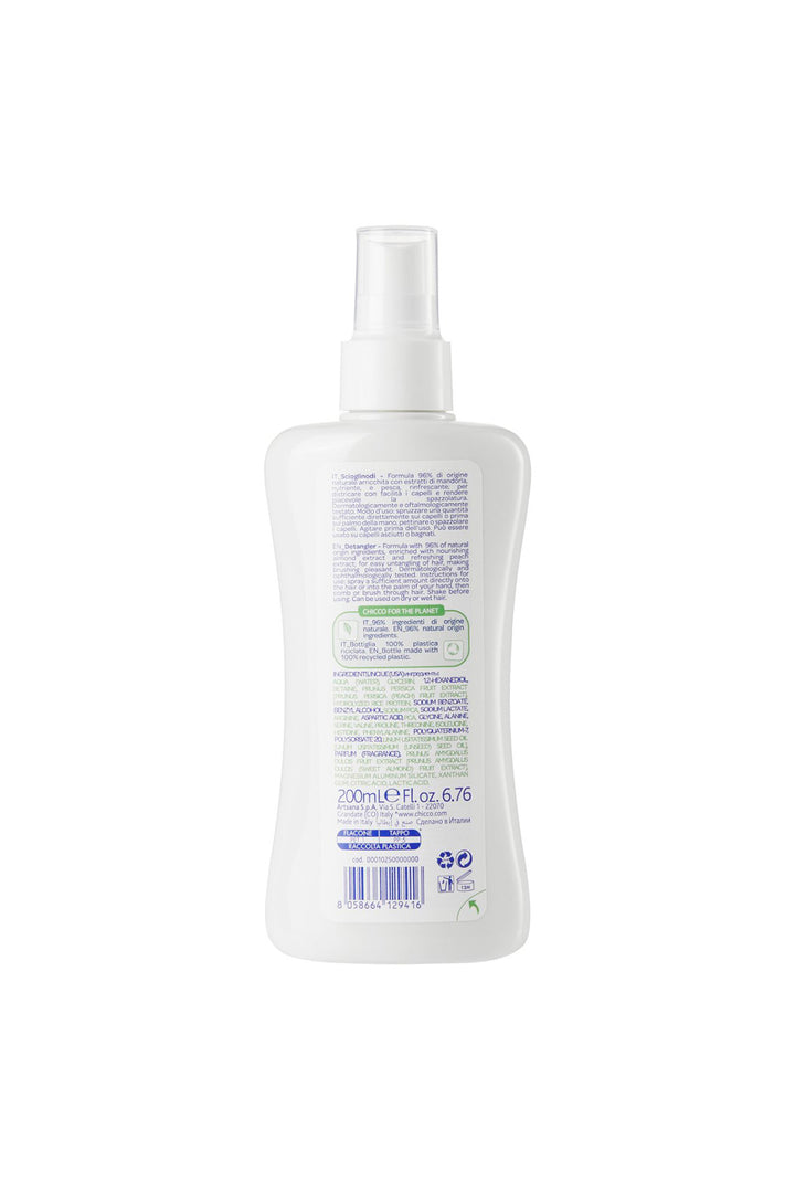 Chicco Baby Moments Kids 200 ml Hassas Ciltlere Uygun Doğal Kolay Tarama Saç Açıcı Sprey