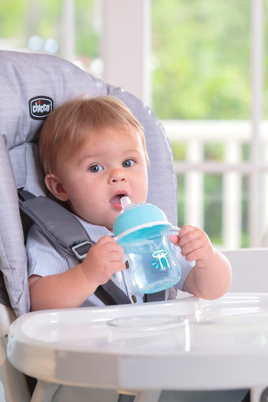 Chicco 4 Ay Kulplu Yumuşak Uçlu 200 ml Sızdırmaz Akıtmaz Silikon Uçlu Geçiş Bardağı