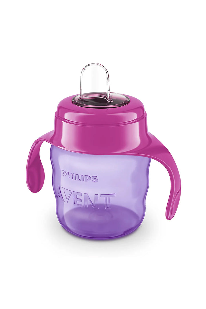 Avent Eğitici Yumuşak Uçlu Kulplu 6m+7oz/200ml Sızdırmaz BPA İçermez  Alıştırma Bardak