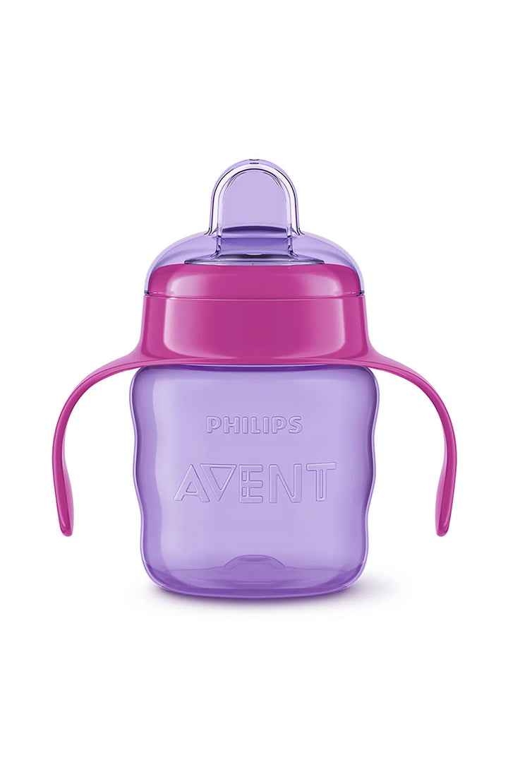 Avent Eğitici Yumuşak Uçlu Kulplu 6m+7oz/200ml Sızdırmaz BPA İçermez  Alıştırma Bardak
