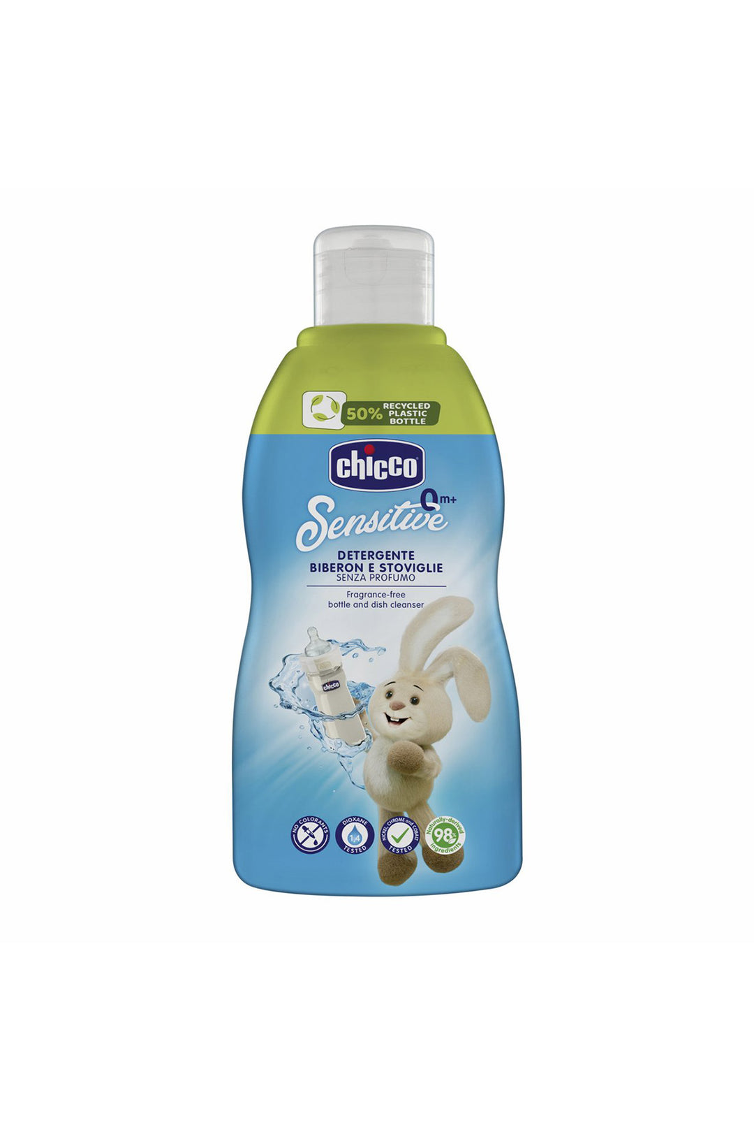 Chicco Sensitive Parfümsüz 0 Ay+ 300 ml Doğal Emzik Ve Beslenme Gereçleri Temizleyici