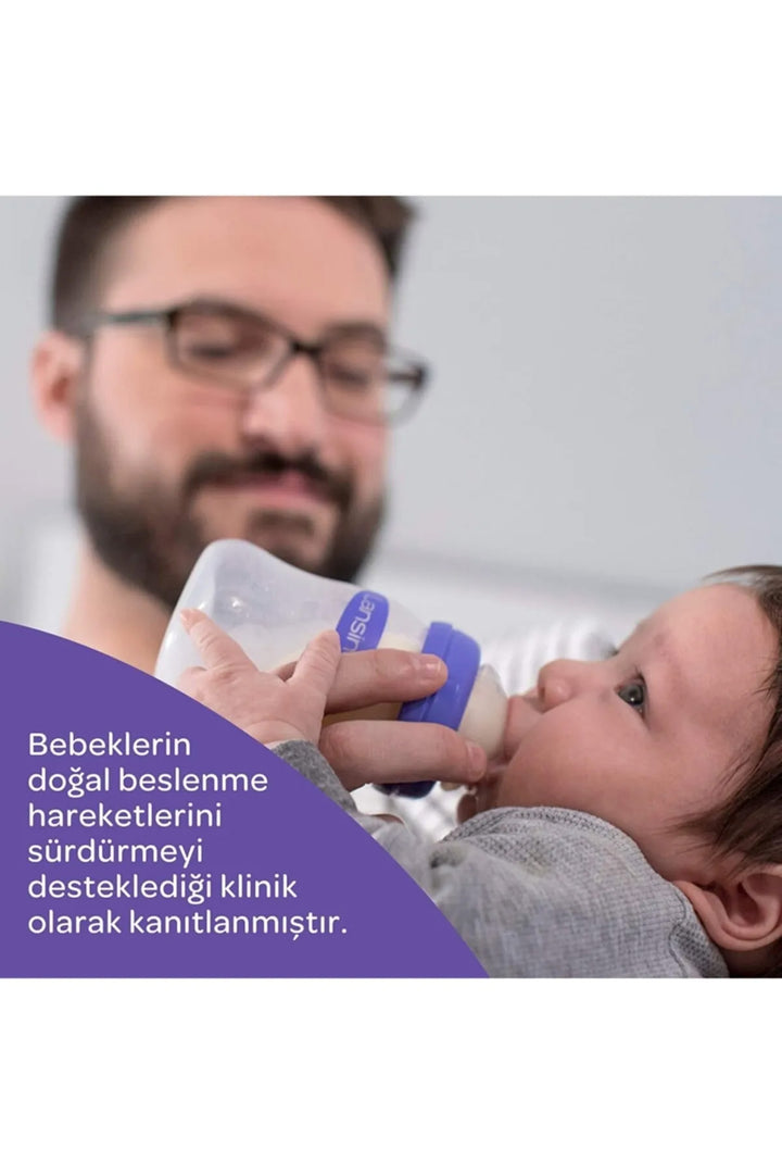Lansinoh Orta Akışlı 2’li S BPA BPS İçermez Antikolik Yumuşak Silikon Biberon Emziği