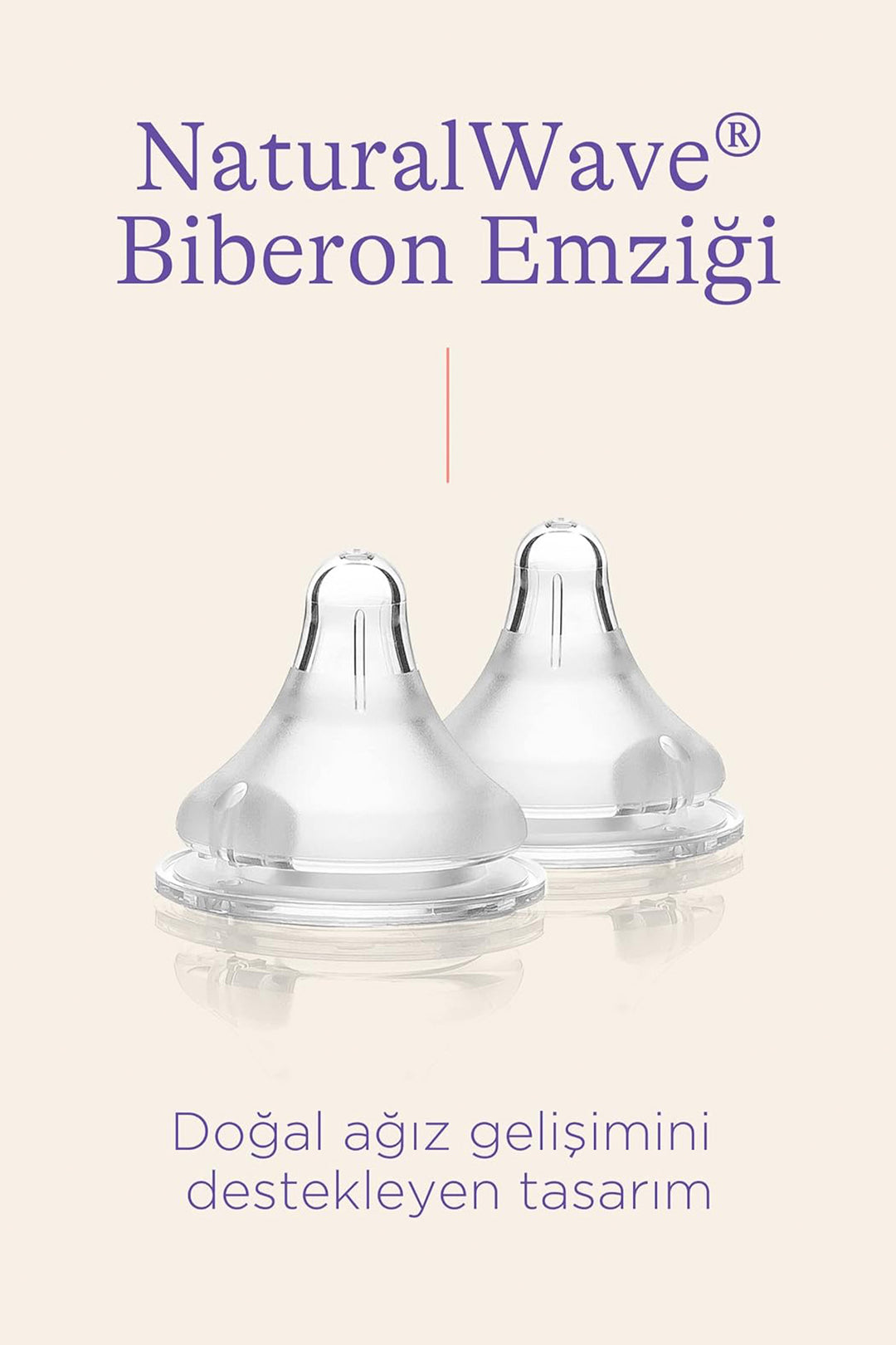 Lansinoh Silikon BPA BPS İçermez Antikolik 2’li Hızlı Akış  Uyumlu Biberon Emziği