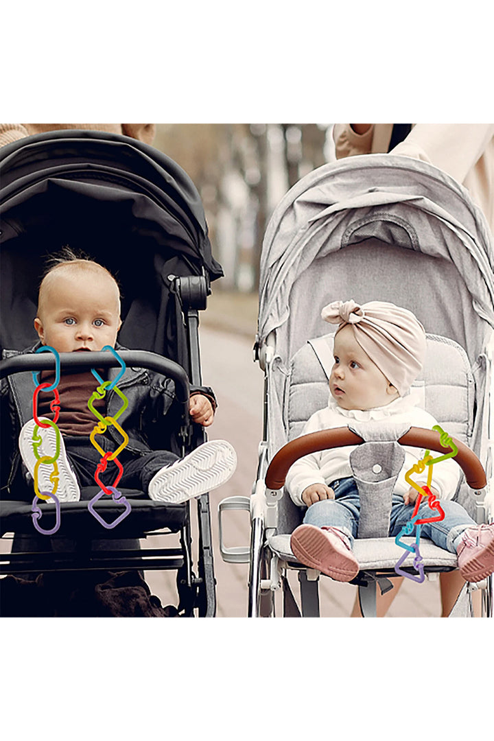 Babyjem Renkli Çok Amaçlı Oyuncak ve Askı Halkaları Oyun Alanları İçin Uyumlu Aksesuar