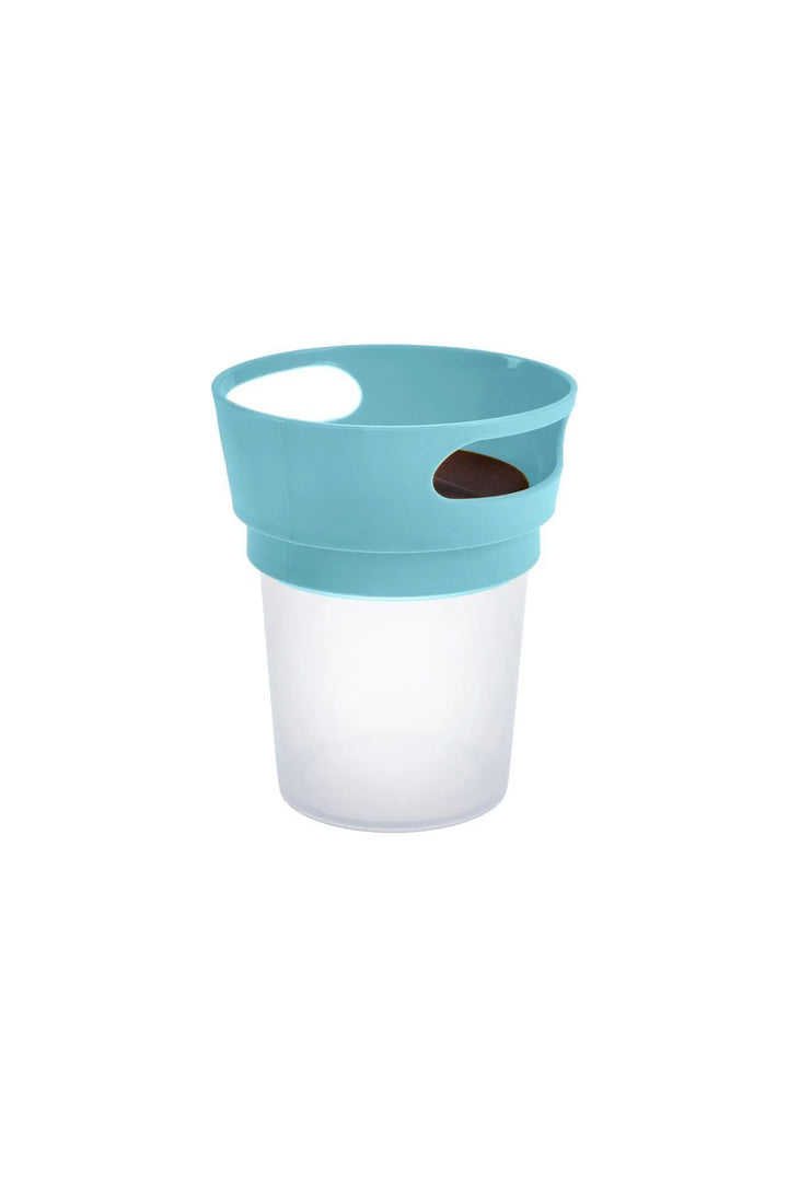 Dökülme Karşıtı Atıştırmalık Ergonomik Silikon Kapaklı Taşınabilir Mama Kabı