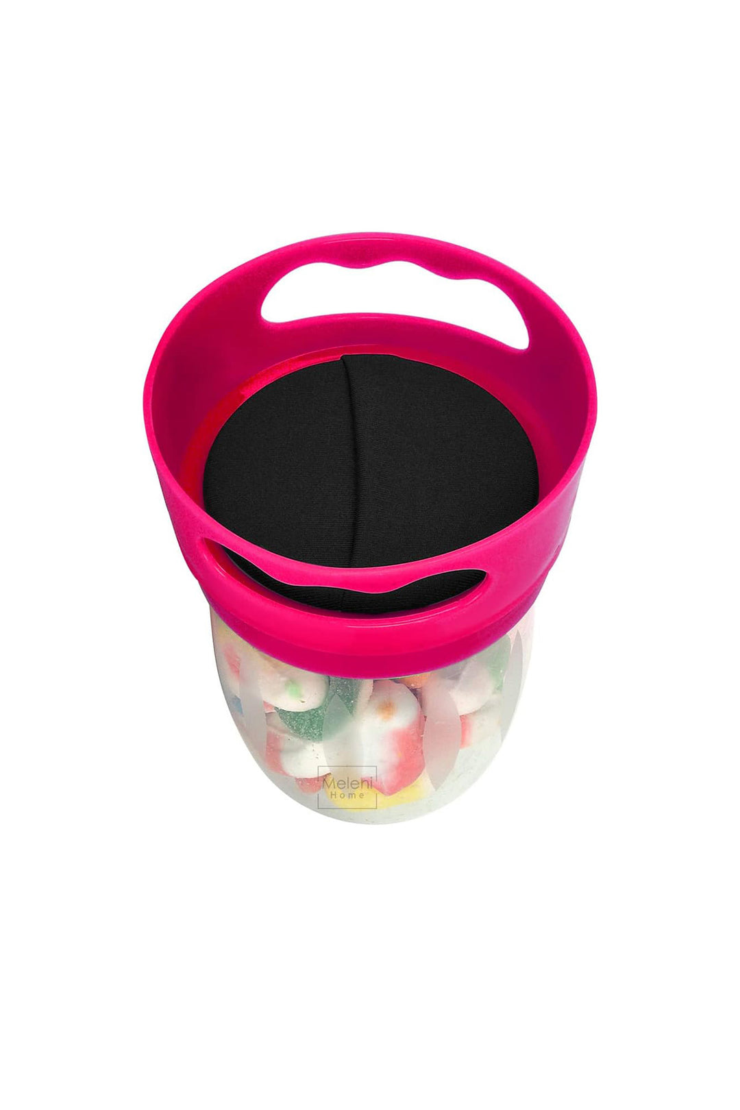 Dökülme Karşıtı Atıştırmalık Ergonomik Silikon Kapaklı Taşınabilir Mama Kabı