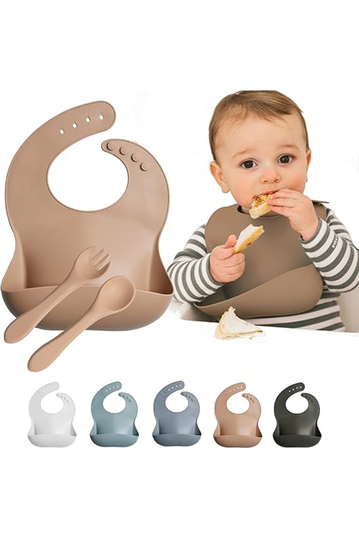 Babyjem Mini Silikon Mama Önlüğü Yumuşak Yapılı Ayarlanabilir Toplayıcılı Mama Önlüğü