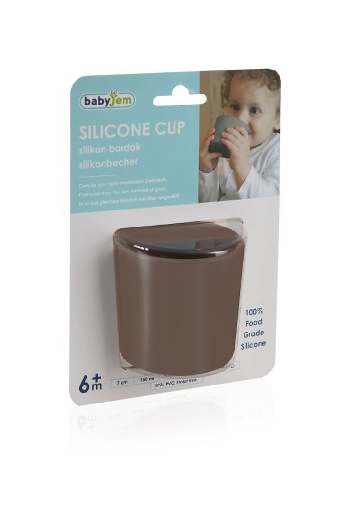 Babyjem Silikon Yumuşak ve Güvenli BPA İçermez 150 ml 4 Ay ve Üzeri Bebeklere Bardak