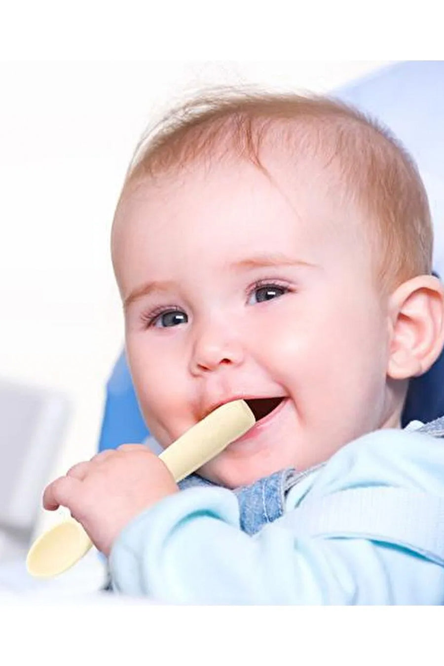 Babyjem Silikon 6 Ay ve Üzeri Yumuşak Uçlu BPA İçermez Uyumlu Silikon Kaşık Çatal