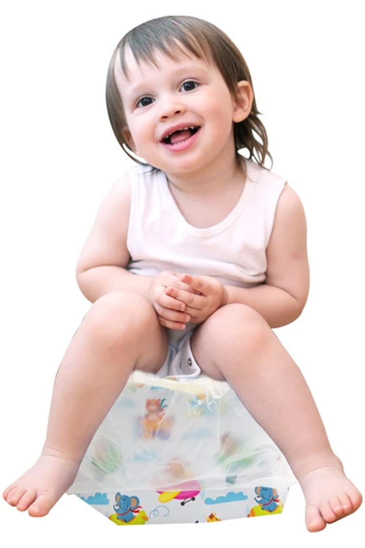 Babyjem Taşınabilir Tuvalet Pratik ve Hijyenik Katlanabilir Karton Seyahat Lazımlık
