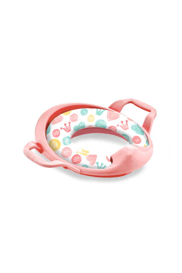 Babyjem Ergonomik Yan Tutma Kollu Kaymaz Tabanlı Eğitici  Klozet Adaptörü