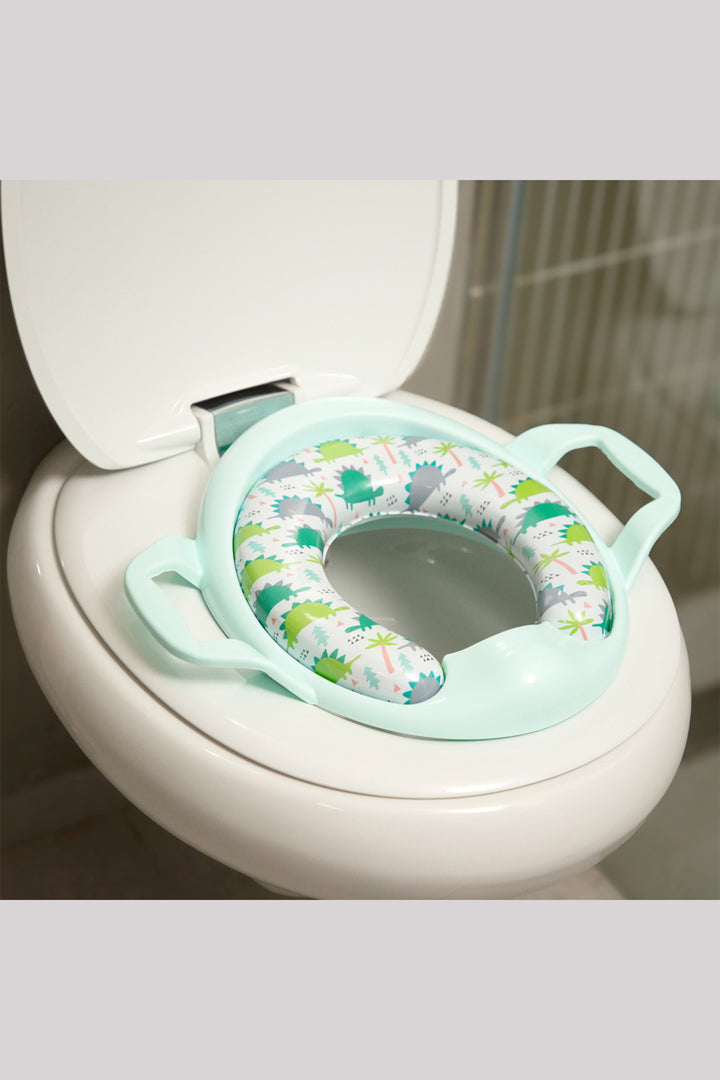 Babyjem Ergonomik Yan Tutma Kollu Kaymaz Tabanlı Eğitici  Klozet Adaptörü