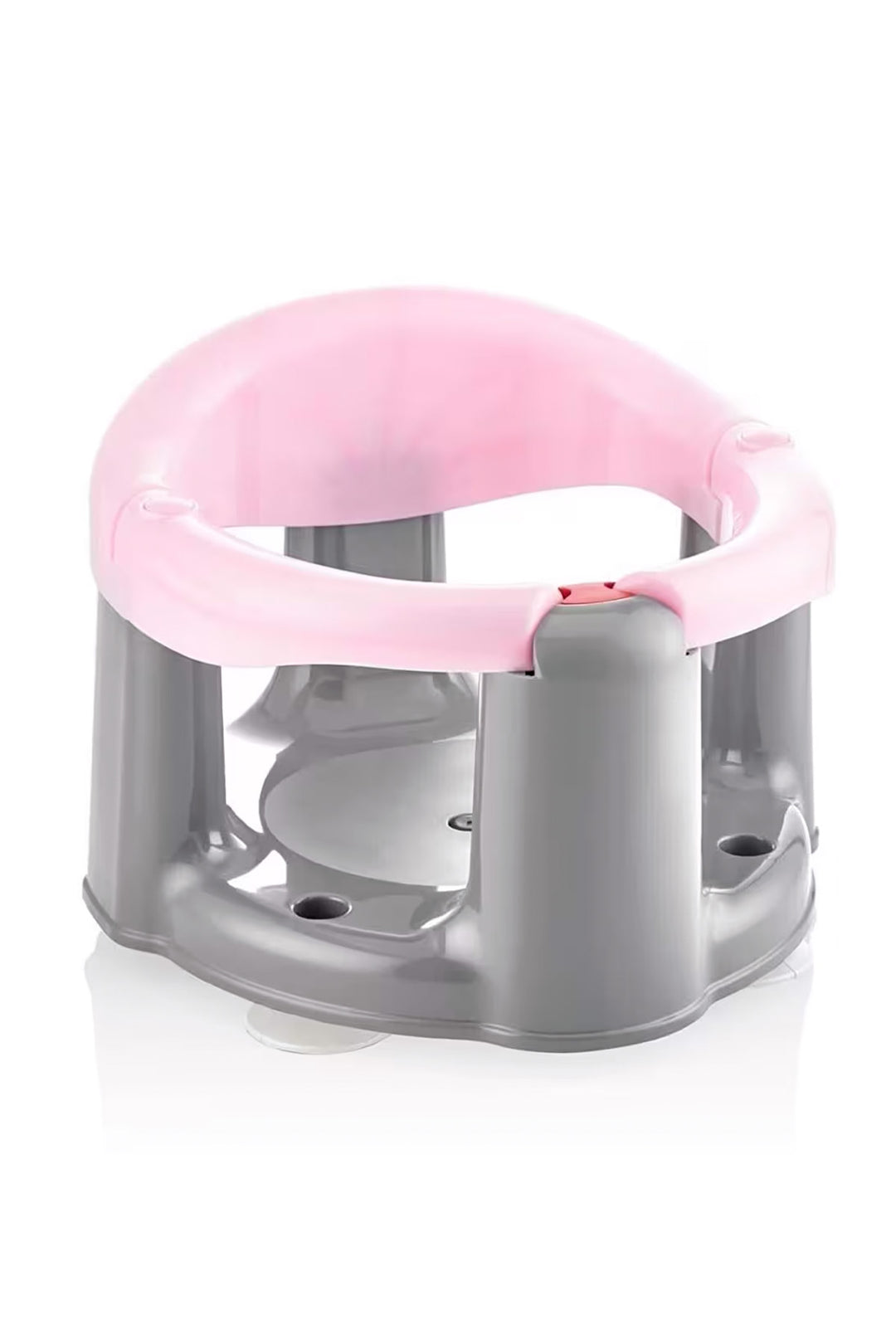 Babyjem Güvenli Vakum Tabanlı Ergonomik Destekli Kaymaz Su Tahliyeli Banyo Mama Oturak