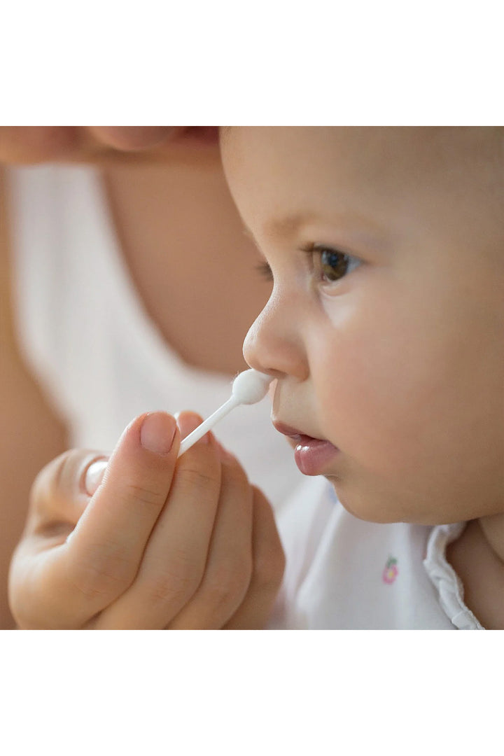 Babyjem Güvenlikli 60lı Paket 0 Ay+ Pamuk Uçlu Hijyenik Bebek Kulak Çubuğu