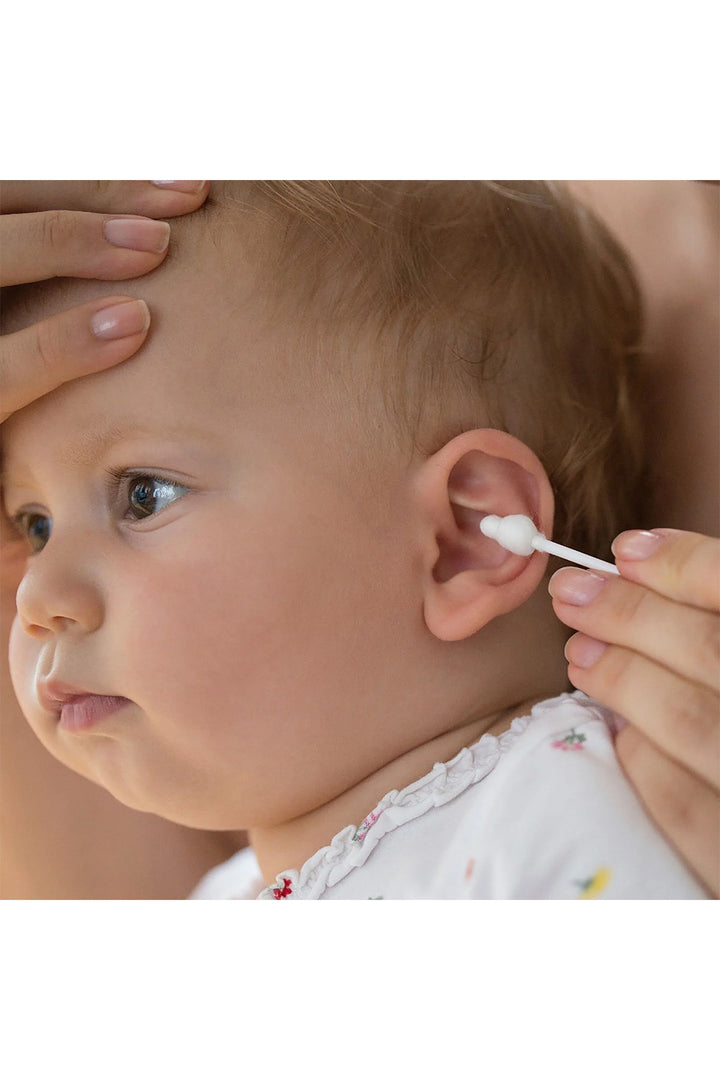 Babyjem Güvenlikli 60lı Paket 0 Ay+ Pamuk Uçlu Hijyenik Bebek Kulak Çubuğu